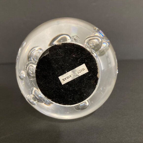 Vintage Lucite Acrylic Bubble Orb Tea Light Candle Holder - Picture 6 of 8